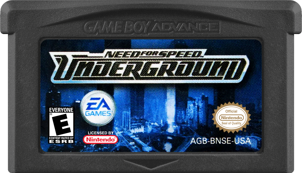 Need for Speed Underground media 6 for GameBoy Advance
